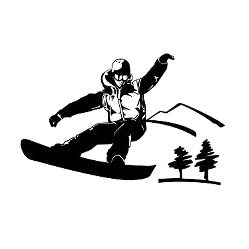 Extreme Snowboard Snow Life 18/" Vinyl Vehicle Decal Graphic Sport Sticker