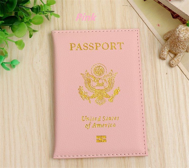 Grosshandel Neuer Heissen Verkauf Amerikanischer Pass Falle Mappen Kartenhalter Abdeckungs Fall Id Halter Schutz Pu Leder Spielraum 14 Farben Passabdeckung D0002 Von Tina320 0 99 Auf De Dhgate Com Dhgate