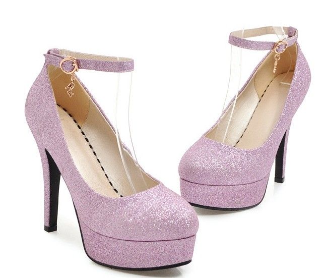 purple princess shoes