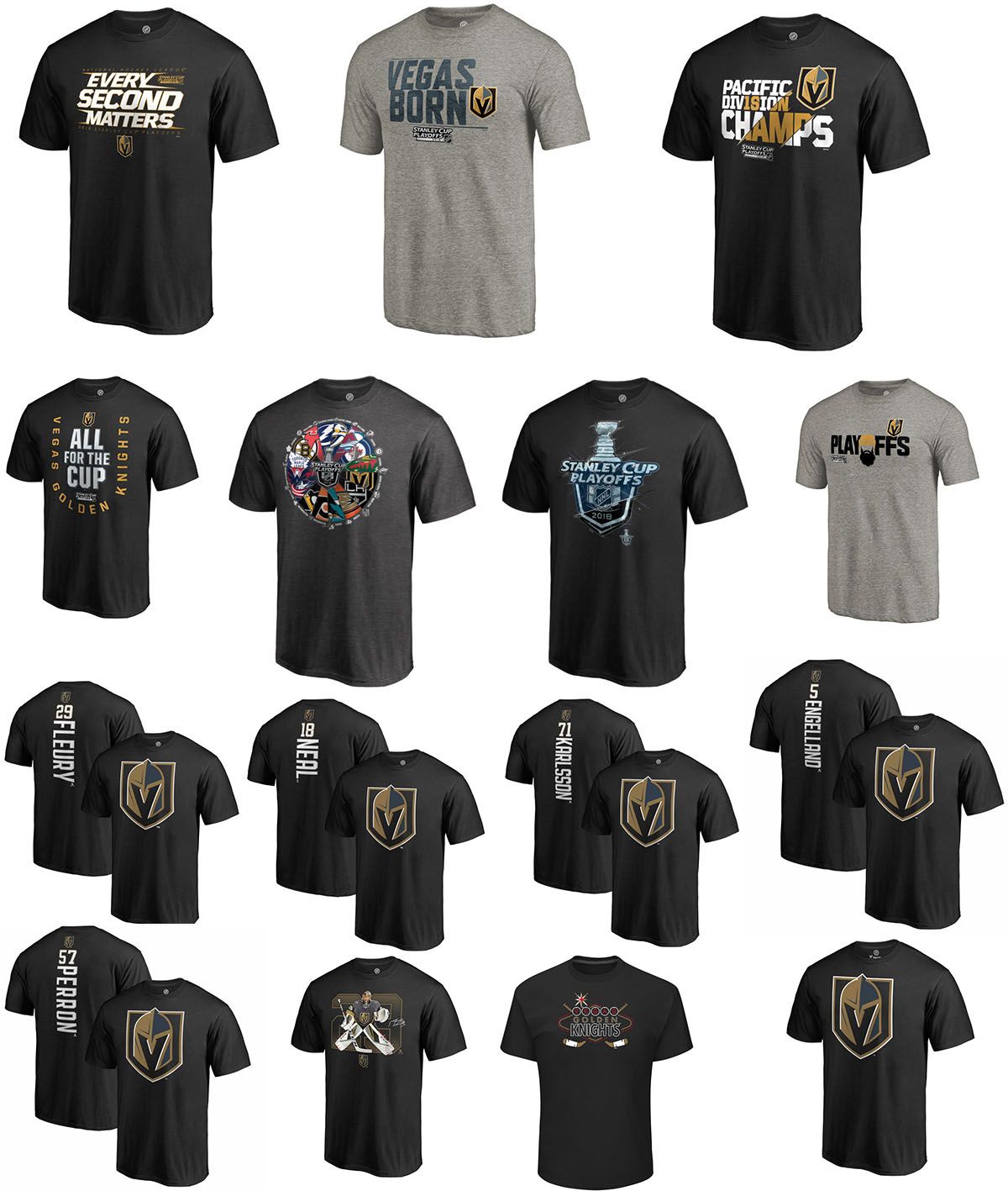 nhl tee shirts