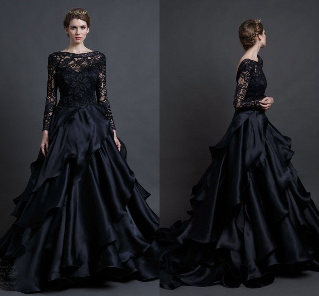 cheap black wedding dresses uk