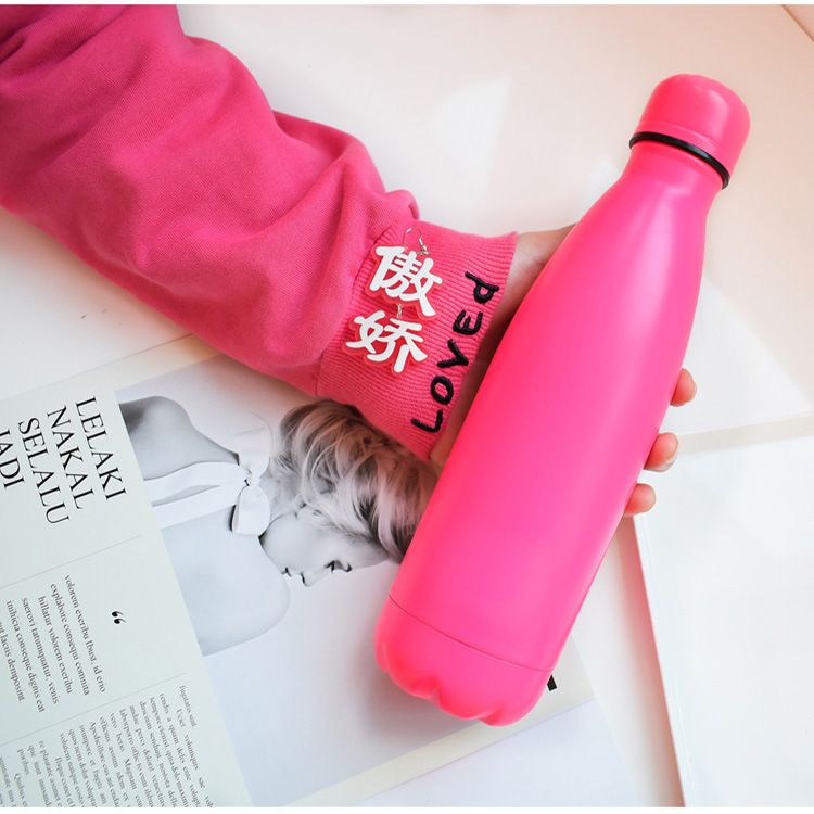 satin al pembe kola spor su isiticisi paslanmaz celik kok sulari sise vakum yalitim fincan bowling sekilli kupalar su sisesi tl65 84 dhgate comda