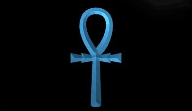 2018 f1699 egyptian ankh hieroglyphic new 3d engraving led light