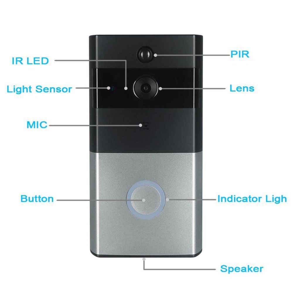 2021 M1 M3 Wifi Video Doorbell Wireless Intercom Night Vision Door