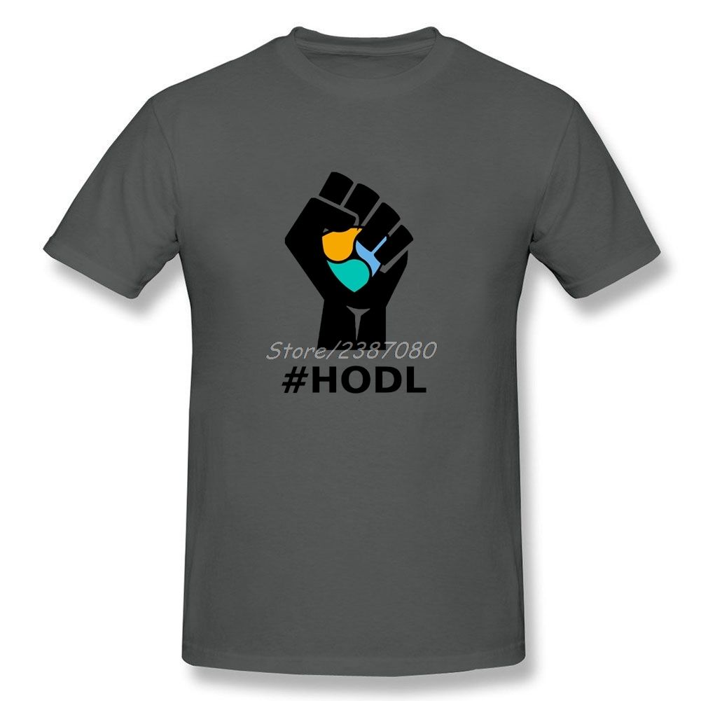 hodl nem logo t shirt custom short sleeve clothes pp online o neck