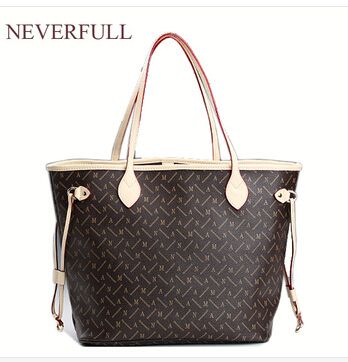 2020 2018 Wholesale Price Sell Pu Leather Women Fashion Brand NEVERFULL MM/GM Shoulder Shopping ...