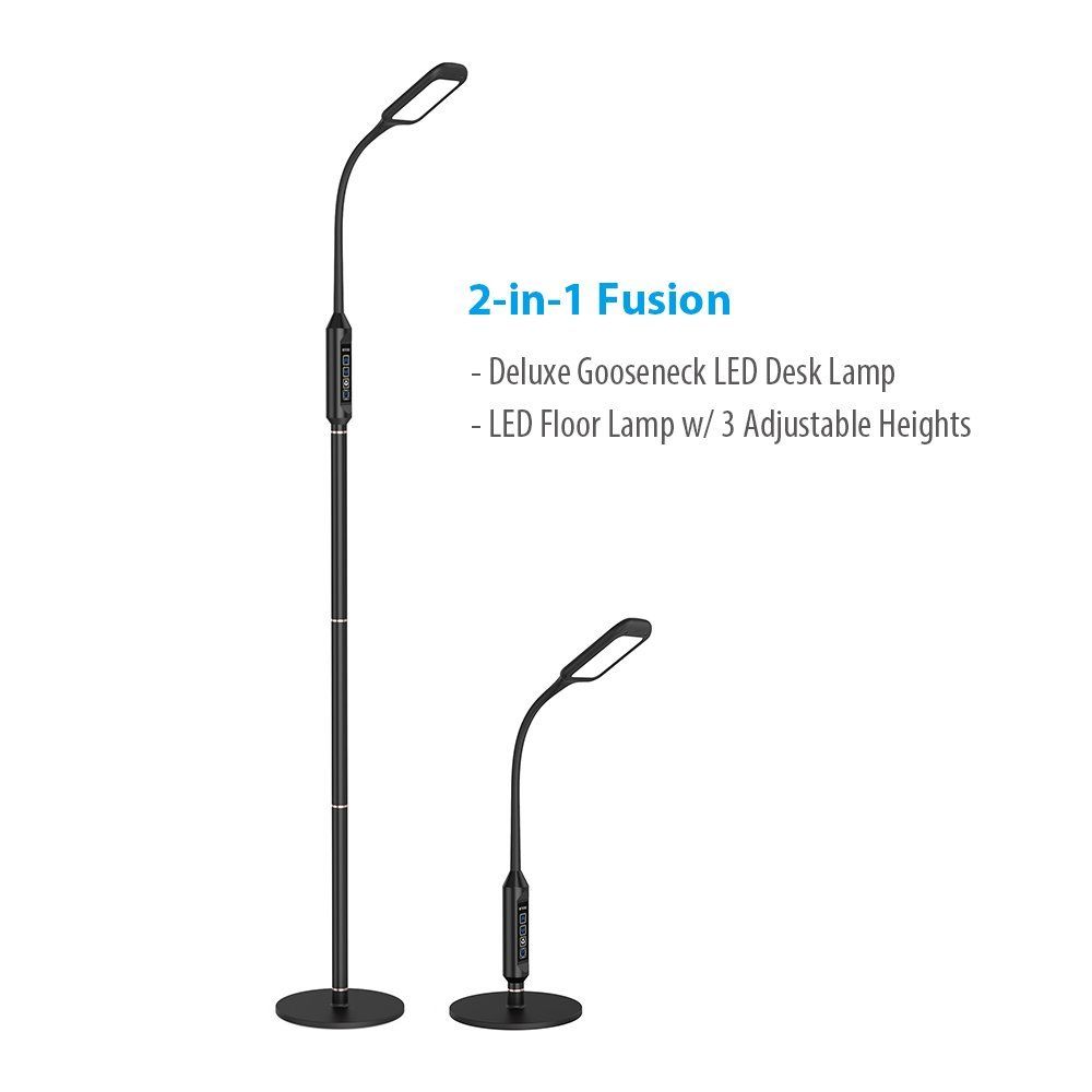 2018 Floor Lamps Dimmable Led Reading Lamp For Living Room 1000 2018 Floor Lamps Dimmable Led Reading Lamp For Living Room 1000 Lumens 25000 Hours Lifespan Standing Desk Two In One Flexible Goosene From