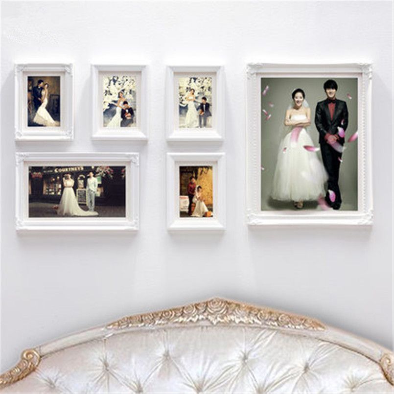 Wall Collage Frames 2018 Multi Frame Wood Baby Picture Home Decor Photo Bridal Shower Wedding Favor Gifts Marcos De Foto