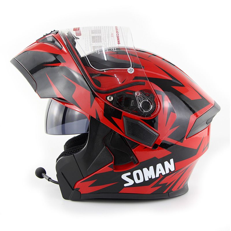 Acheter Date Soman 955bt Intégré Bluetooth Casque De Moto Bluetooth