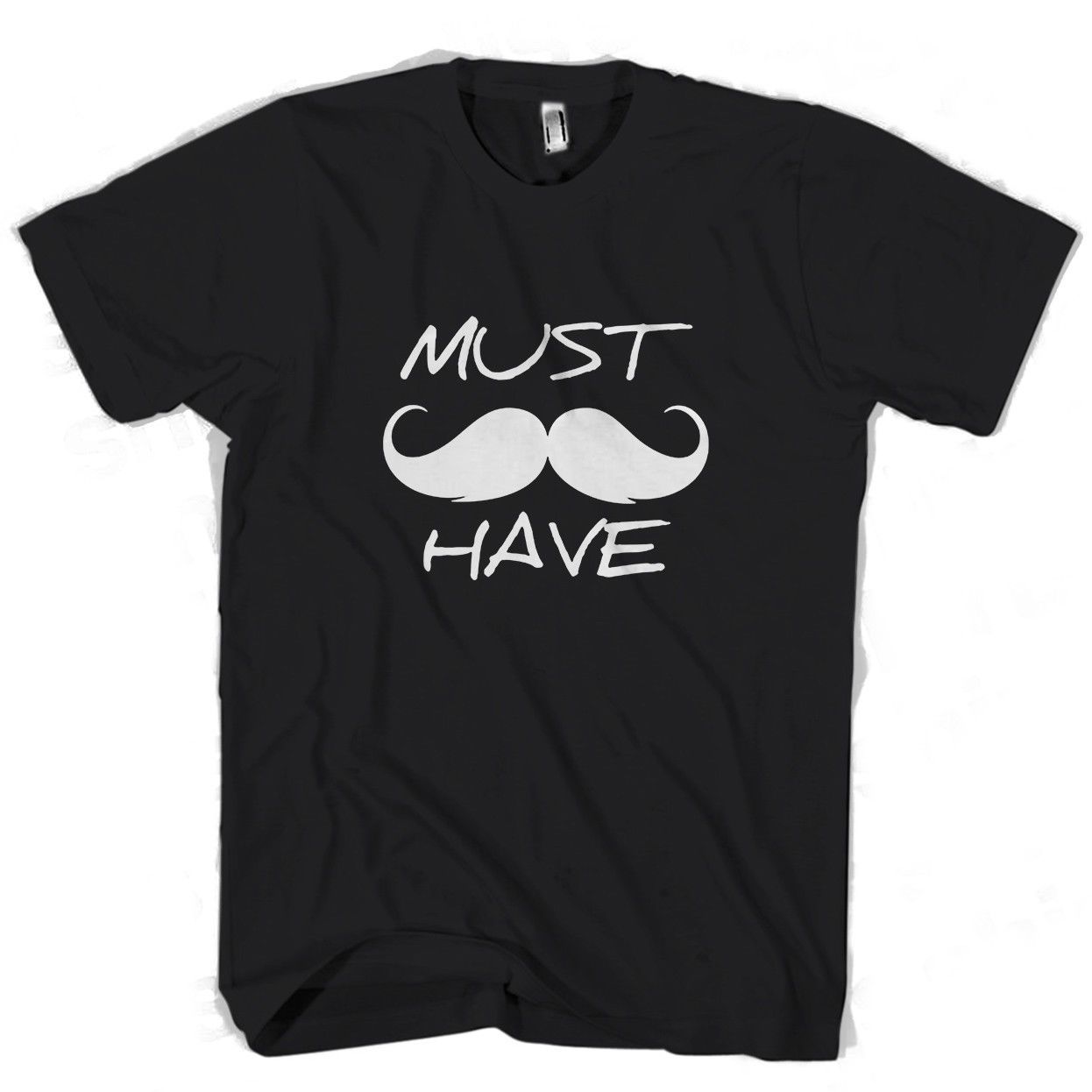 must have mustache man woman t shirt cotton men t shirts classical top tee casual short sleeve must have shirts