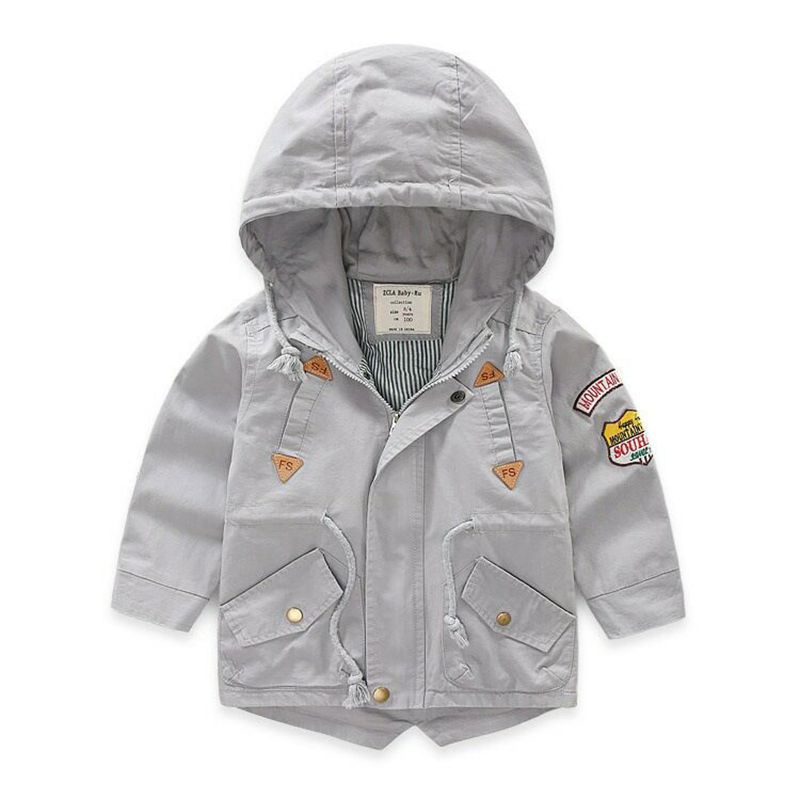 Acheter Pour 2 8 Ans Bebe Garcon Manteau Veste Garcon A Capuche Coupe Vent Manteaux Manteaux Automne Coton Mode Casual Pour Enfants Enfants Tissu De 16 4 Du Yahoor Dhgate Com