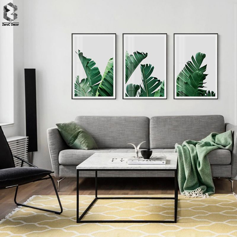 Nordic Decoration Palm Landscape Wall Art Poster And Print Fresh Tropical Canvas Painting Picture For Living Room Home Decor