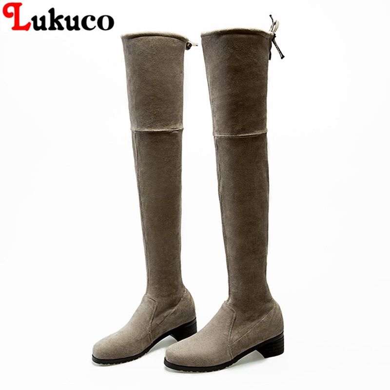 Lukuco Marke Frauen Schuhe Nubukleder Mode Stiefel Spitz Toe Slip-On Oversize 35 36 37 38 39 40 41 42 43 Kostenloser Versand Damen Pumps Lukuco Marke Frauen Schuhe Nubukleder Mode Stiefel Spitz Toe Slip-On Oversize 35 36 37 38 39 40 41 42 43 Kostenloser Versand Damen Pumps