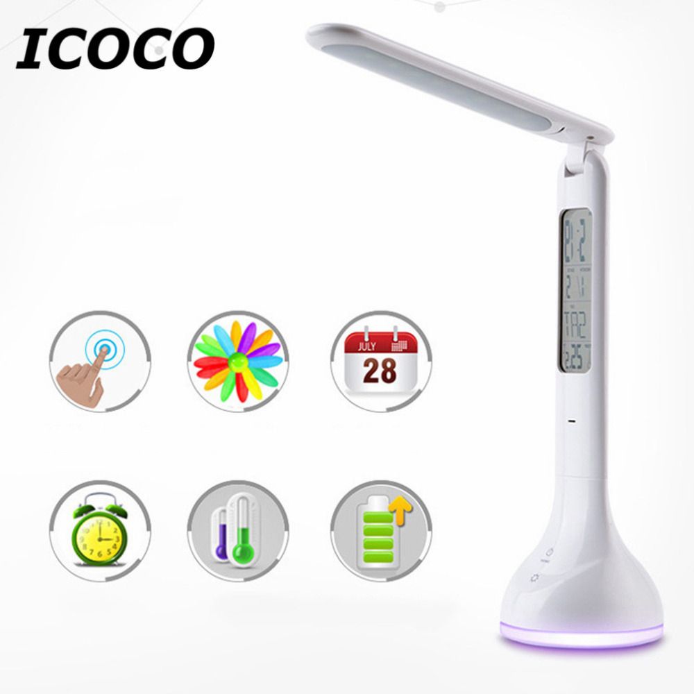 2018 Led Touch Dimmer Desk Lamp Usb Rechargeable Student Study 2018 Led Touch Dimmer Desk Lamp Usb Rechargeable Student Study Reading Foldable With Calendar From Hogon 29 56 Dhgate Com