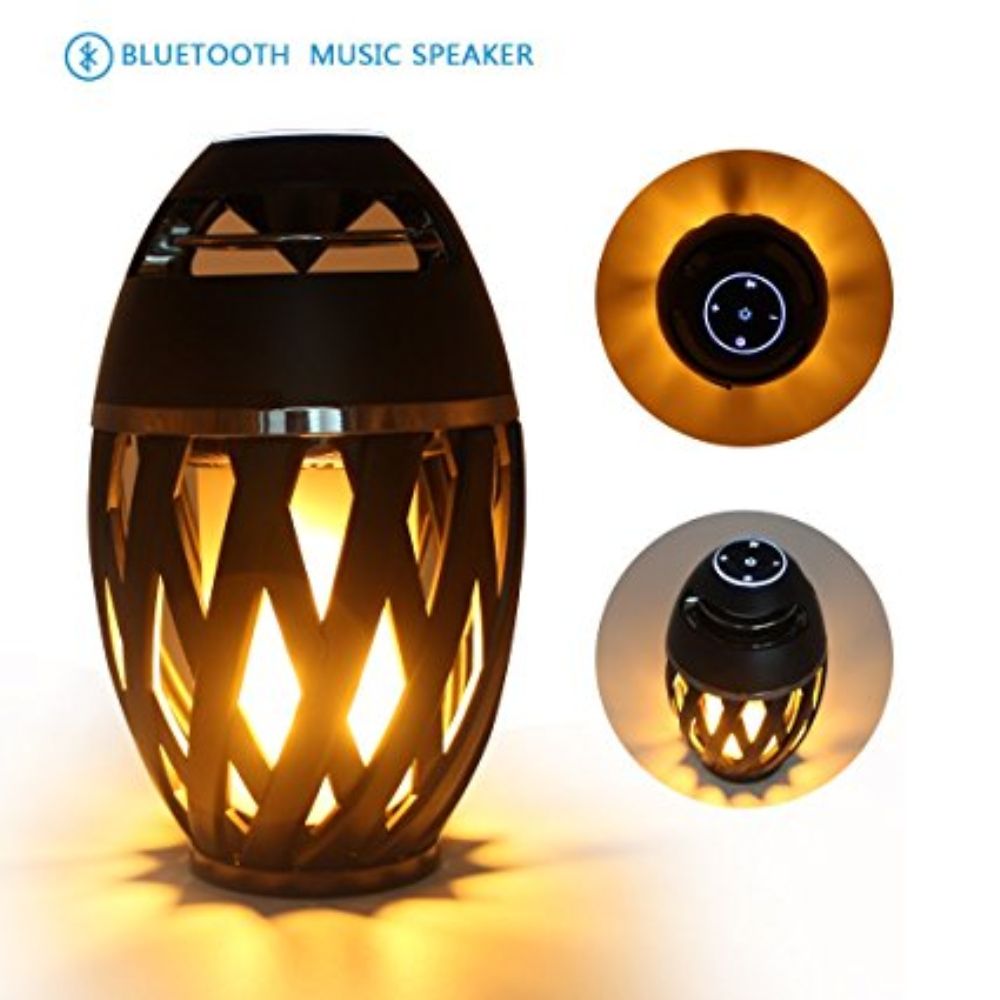 2018 Warm Light Led Lamp Speaker Desk Bluetooth Night Usb 2018 Warm Light Led Lamp Speaker Desk Bluetooth Night Usb Charger Outdoor Indoor Portable Stereo Dancing Flicker From Ledh