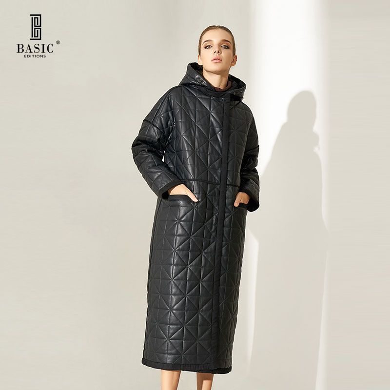 Basique Capuchon Détachable Cuir Femmes Acheter Editions Faux Hiver an1qavzd