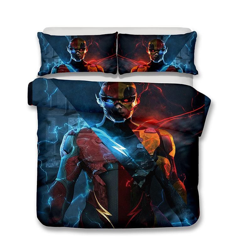 3d Design Art Bed Sets Dc Comic Pattern Bedding Duvet Cover 3d Design Art Bed Sets Dc Comic Pattern Bedding Duvet Cover Set Barry Allen The Flash King Size Covers White From