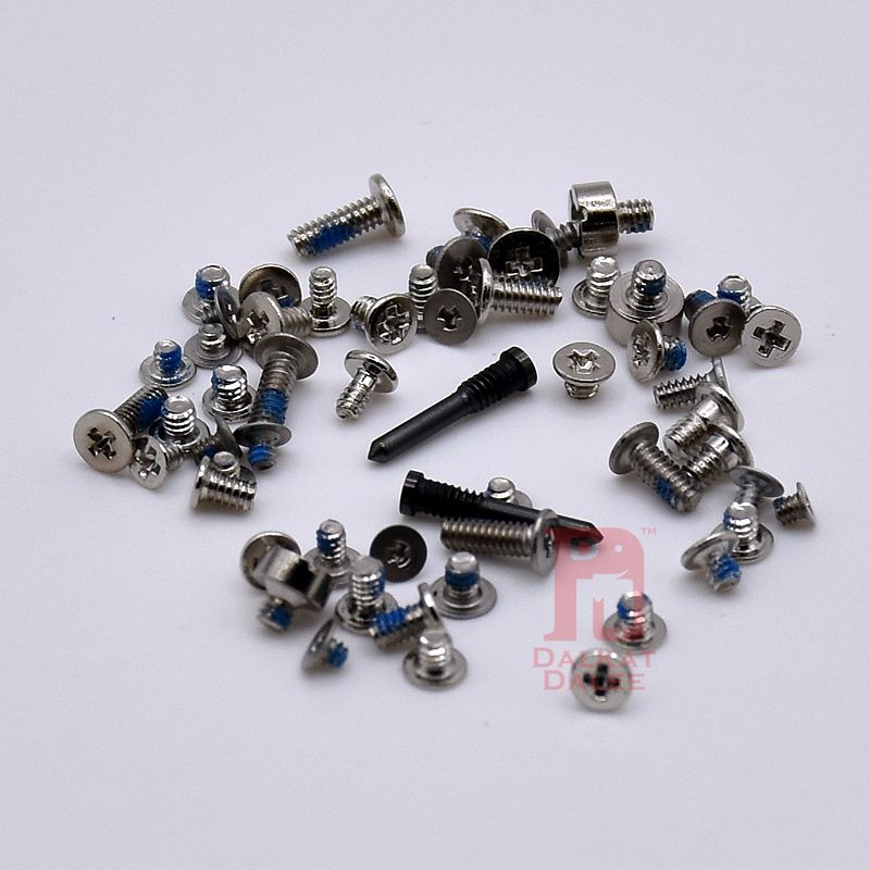 For IPhone X Full Screw Set With 2 Dock Connector Bottom Torx Screws