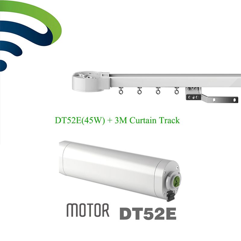 Ewelink Dooya Electric Curtain System Dt52e 45w Ewelink Dooya Electric Curtain System Dt52e 45w Motor With Remote Control Motorized Aluminium Rail Tracks 3m By Fair2018 Dhgate Com