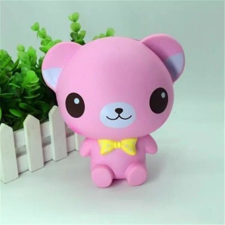 pink bear squishy