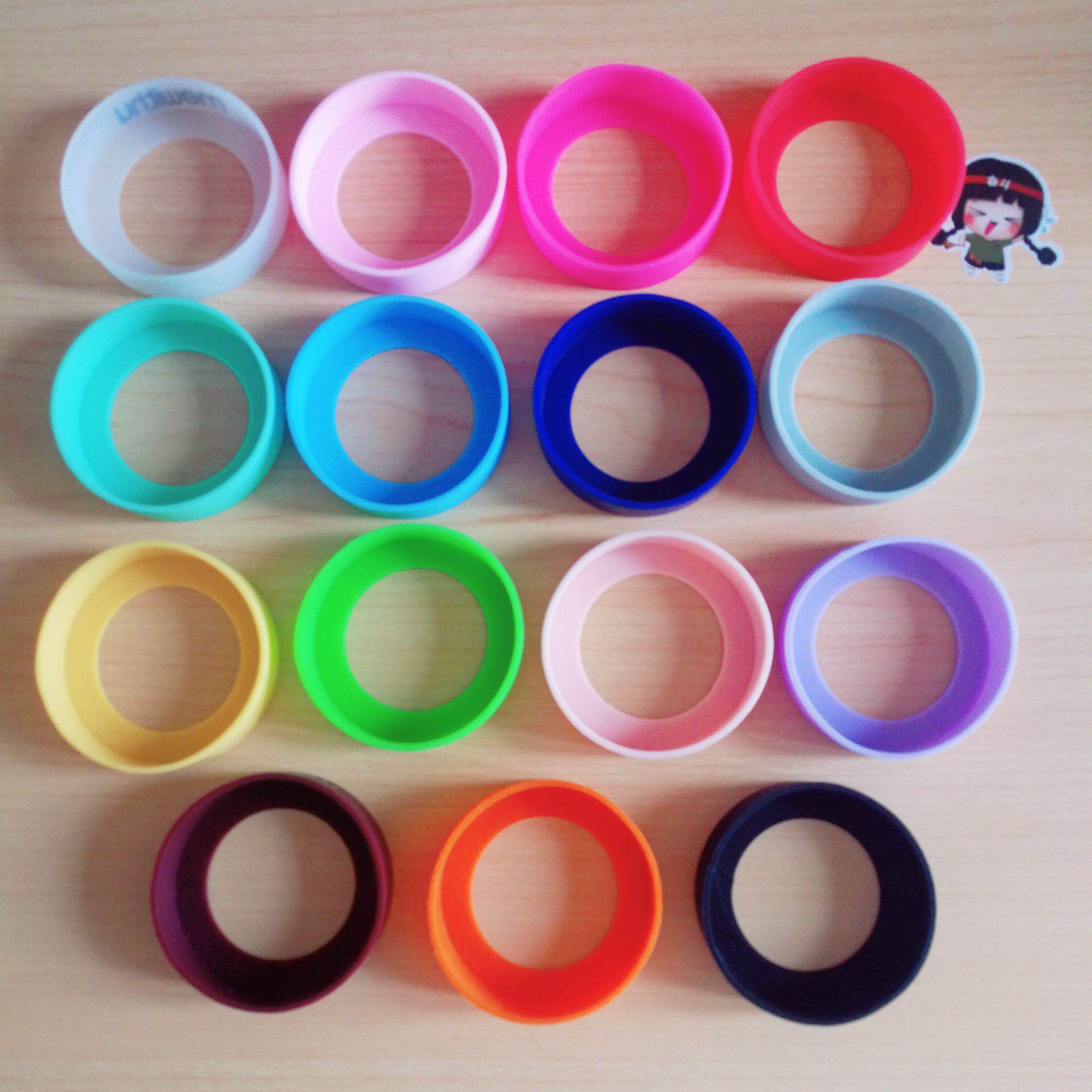 2018 New Bottom Protective Cover Cap Rubber Cup Sleeve Silicone