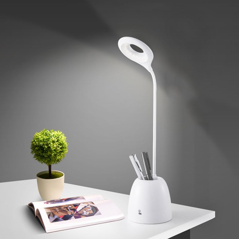 Lampada Da Tavolo A Led Orientabile Per La Luminosità Contenitore Per Ufficio Casa Contenitore 3w Led Lampada Da Tavolo Interruttore Tattile Con