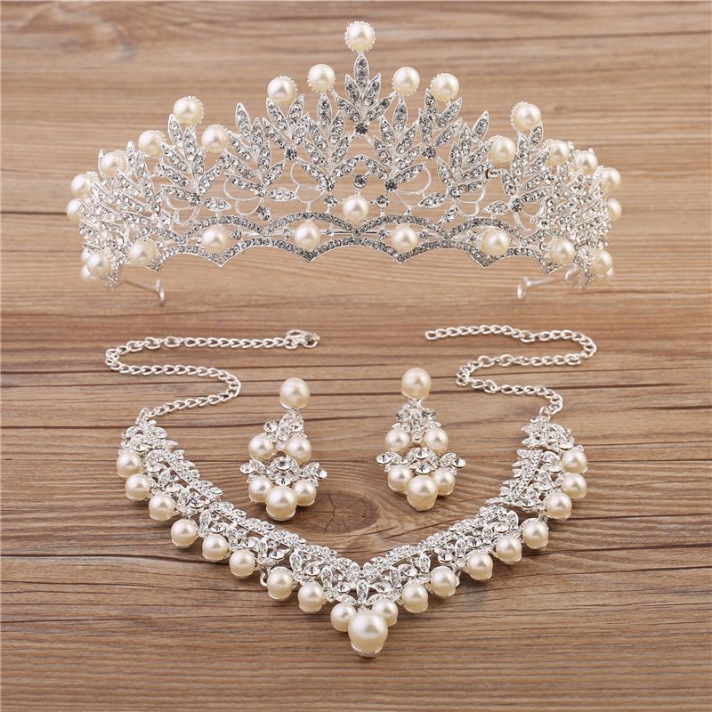 Luxury Crown Tiaras Tiaras And Crowns Wedding Headpieces Three Pieces