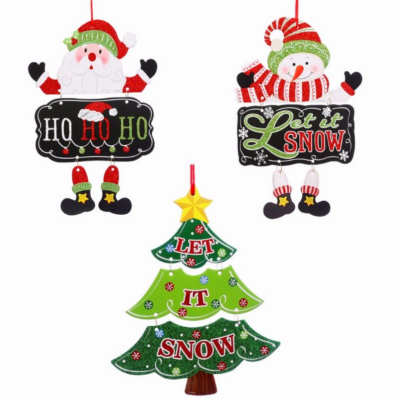 2019 Christmas Door Hanging Window Decorations Pendants Christmas 2019 Christmas Door Hanging Window Decorations Pendants Christmas Cartoon Paper Decorations Santa Snowman 5 Designs Hotel Restaurant Supplies From ... - 2019 Christmas Door Hanging Window Decorations Pendants Christmas