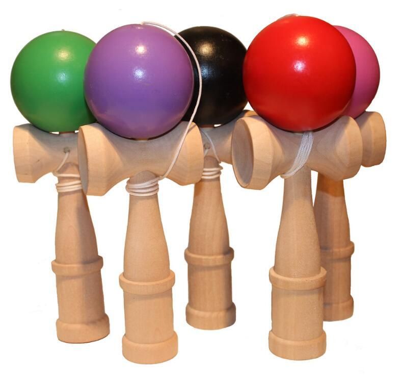 Children'S Skill Ball Toys Japanese Traditional Sword Ball Wood Game Ball Educational Toy Gifts