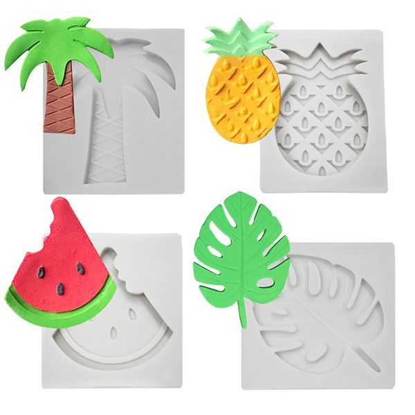 silicone fondant mold pineapple