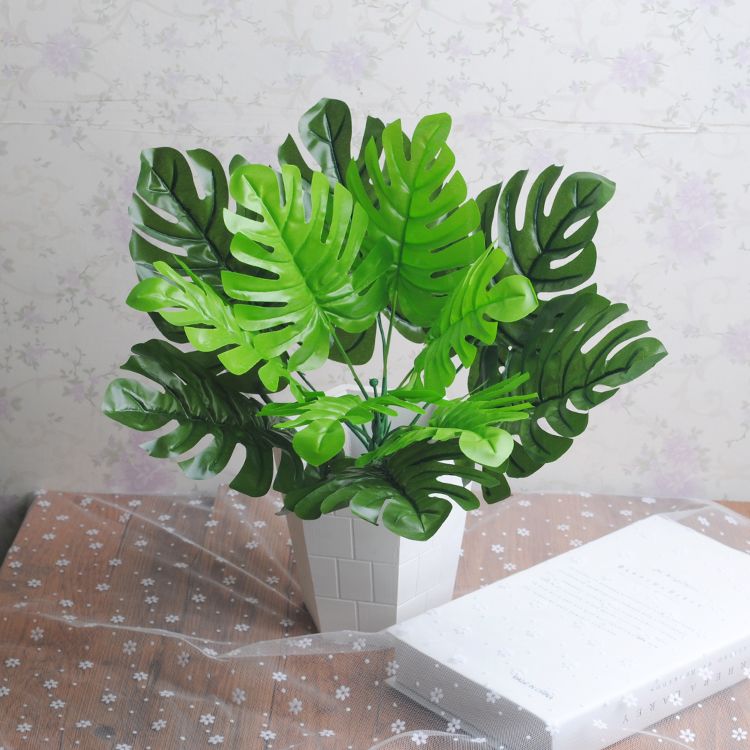 2018 Artificial Plants Indoor Outdoor Fake Turtle Leaves Home Office 2018 Artificial Plants Indoor Outdoor Fake Turtle Leaves Home Office Garden Decor Stem Green Grass Trees Whole From Lvhome09 1 96 Dhgate Com