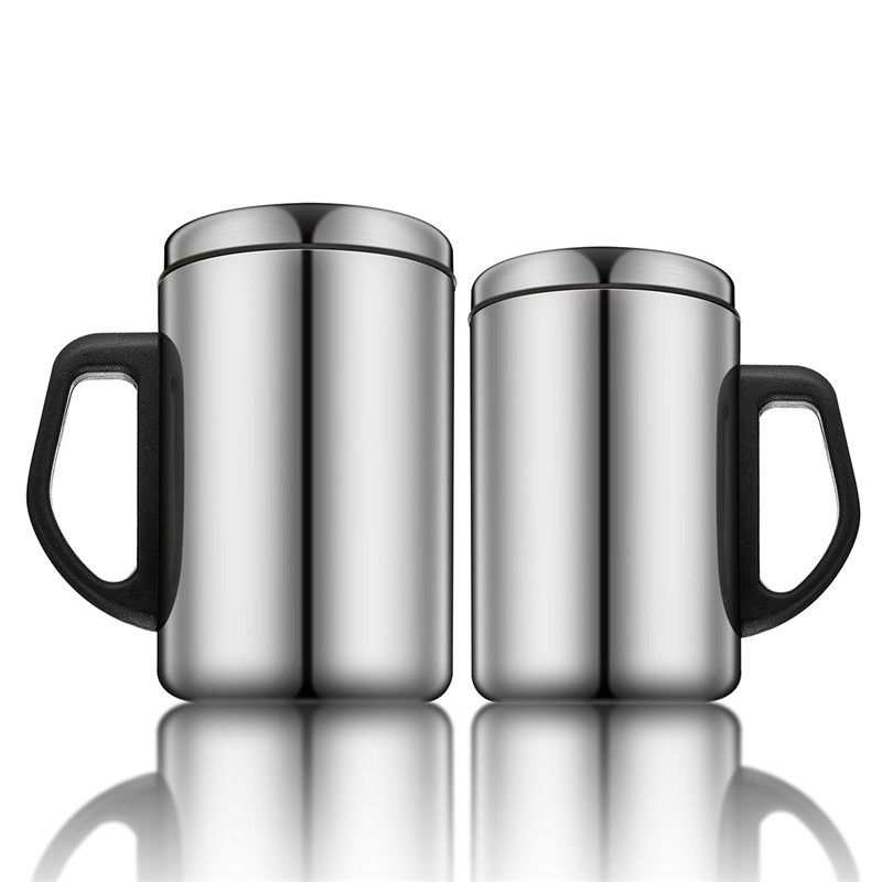 Cheap Office Flask Mugs ! 350ml/500ml Stainless Steel Tumbler Cups Beer ...