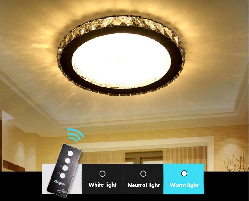 2019 Modern Fashion Stainless Steel Led K9 Crystal Ceiling Lights 2019 Modern Fashion Stainless Steel Led K9 Crystal Ceiling Lights Fixture Home Deco Creative Restaurant Dimming Round Lamp Llfa From Volvo Dh2010
