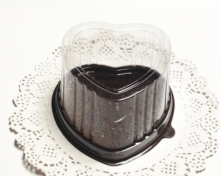 80x70x65mm clear plastic cupcake