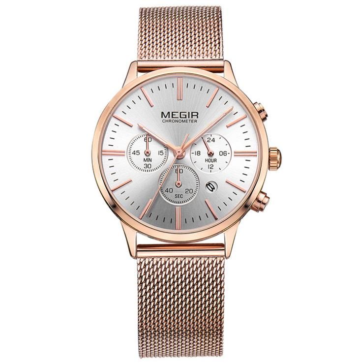 megir gold watch
