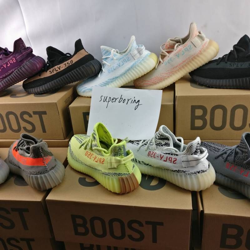 SPLY 350 Cream White 350 Boost V2 2018 Discount Kanye West Boost 350 V2 ...