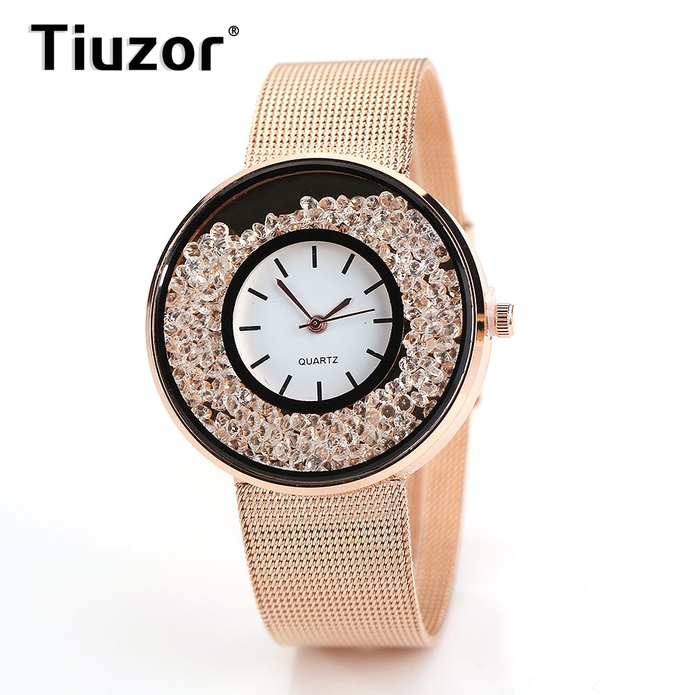 Kadın bilek saatler rhinestones Kadın bilek saatler rhinestones