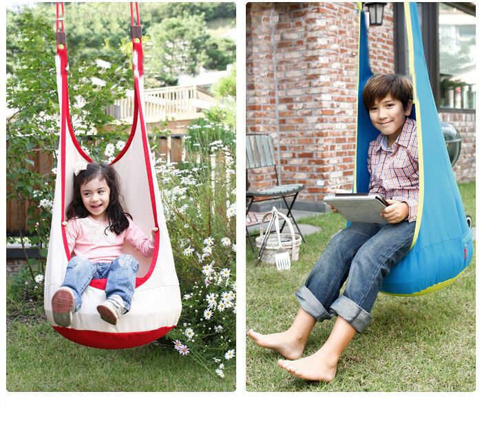 New Baby Hammock Pod Swing Hanging Chair Reading Nook Tent Indoor New Baby Hammock Pod Swing Hanging Chair Reading Nook Tent Indoor Outdoor Kid Relaxing