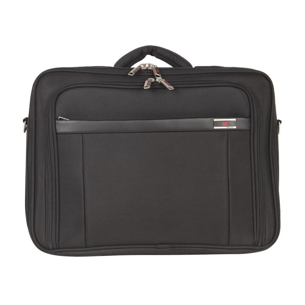 Polyester Concise Briefcase Two Layers of Business Travel Large