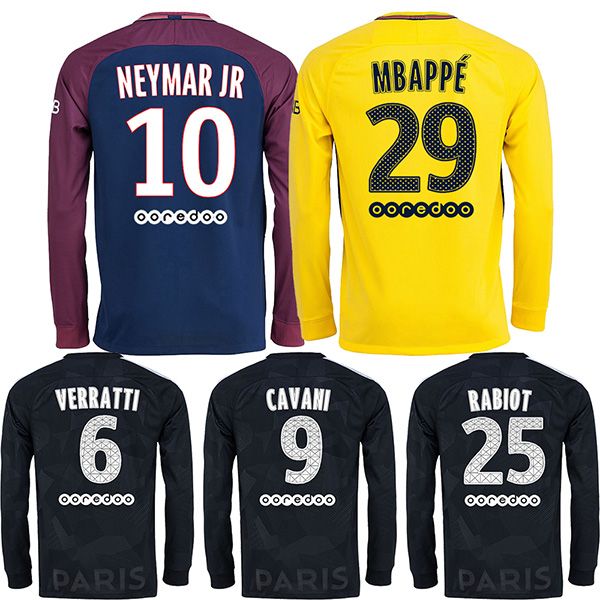 mbappe jersey long sleeve