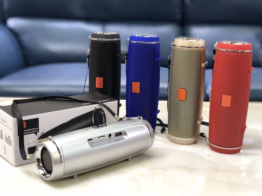 2021 LEATHER DRUM MINI 2 Bluetooth Wireless Outdoor Protable Speaker