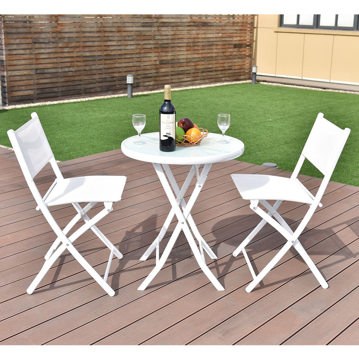 2018 Folding Bistro Table Chairs Set Garden Backyard Patio Furniture 2018 Folding Bistro Table Chairs Set Garden Backyard Patio Furniture White New From Hongxinlin21 76 38 Dhgate Com