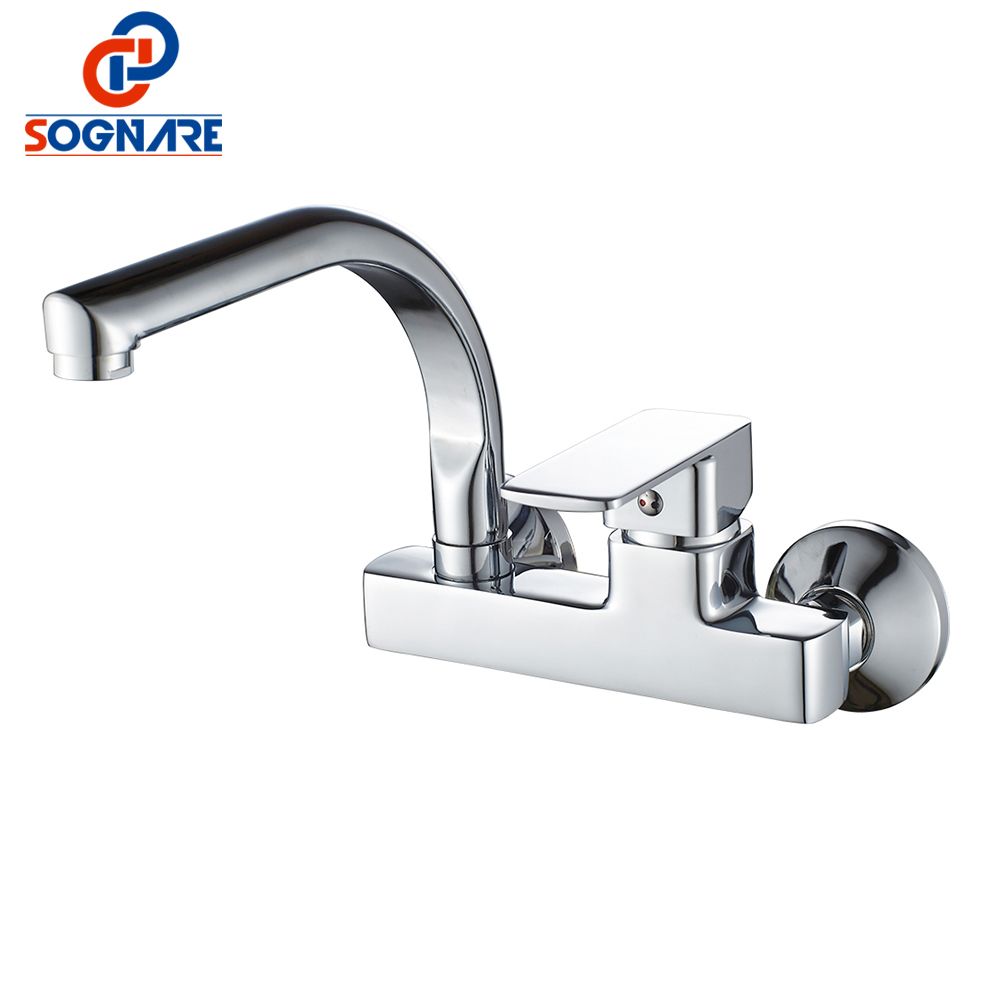 Best Sognare Wall Mounted Kitchen Faucet Single Handle Mixer Sognare Wall Mounted Kitchen Faucet Single Jpg