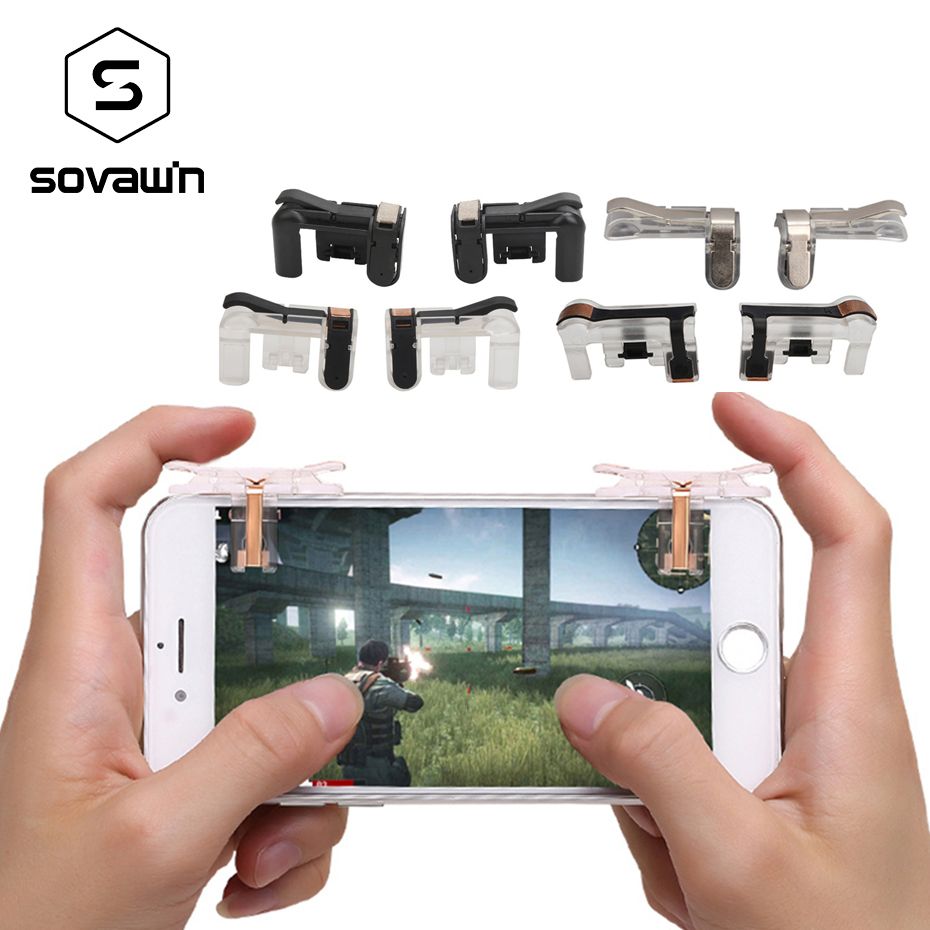 kupit optom pubg telefon mobilnyj kontroller fortnite ogon knopka cel klyuch igry trigger l1 r1 shuter gejmpad kontroller dlya android ios dzhojstik - ipega ios fortnite