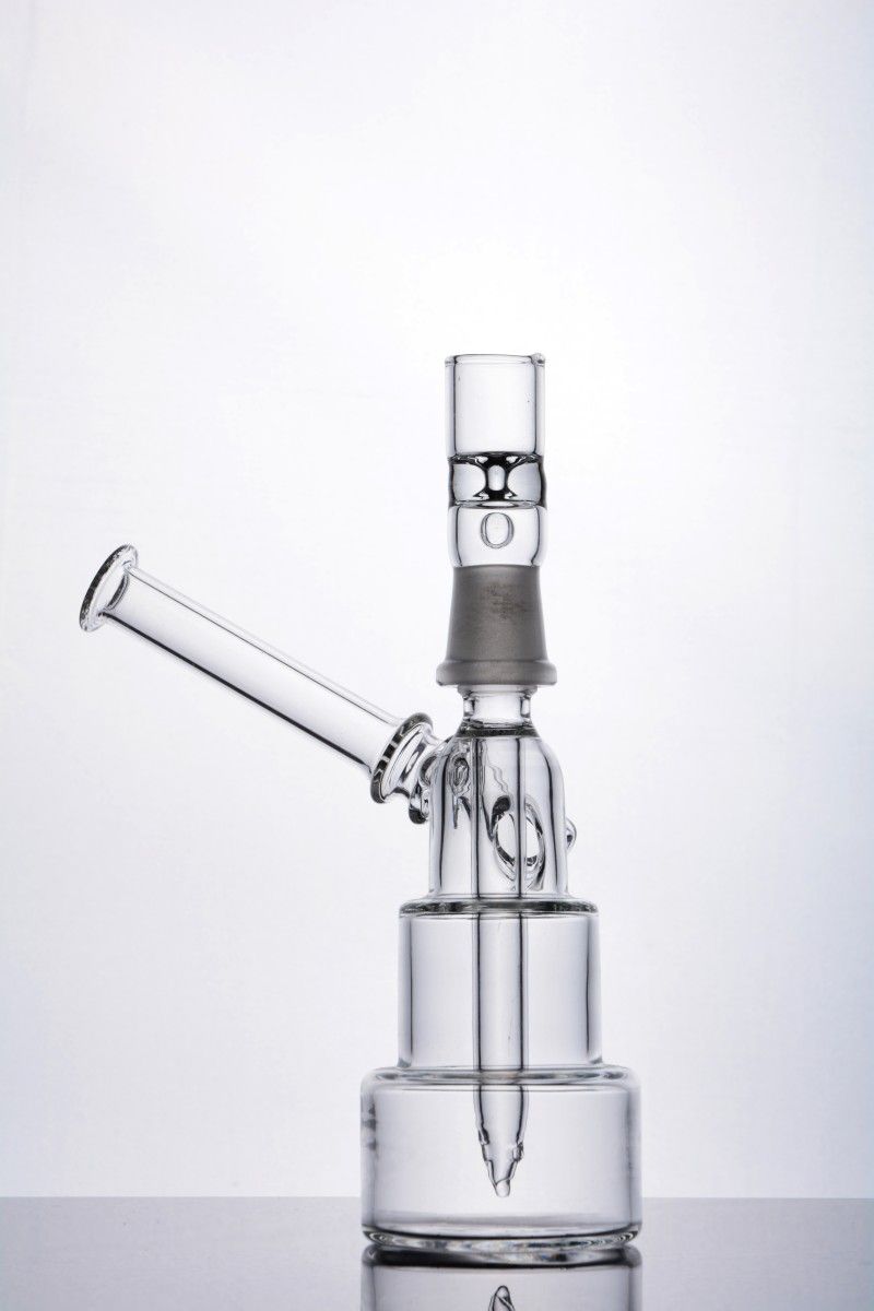 2019 Hot Sale Small Glass Bongs Three Layers For Glass Bongs Glass