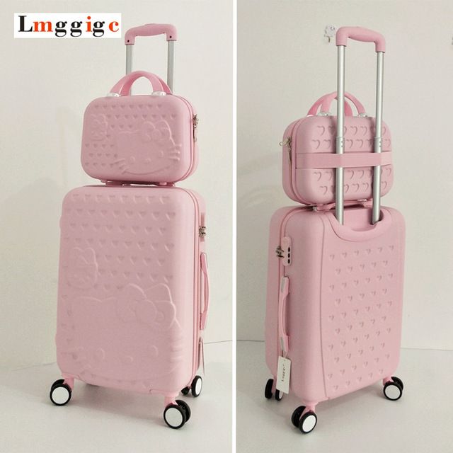 hello kitty suitcase set
