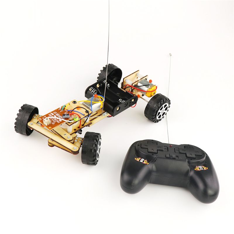 Diy Educational Electric Remote Control Robot Car Scientific Invention Toys From Supergogo 15 07 Dhgate Com