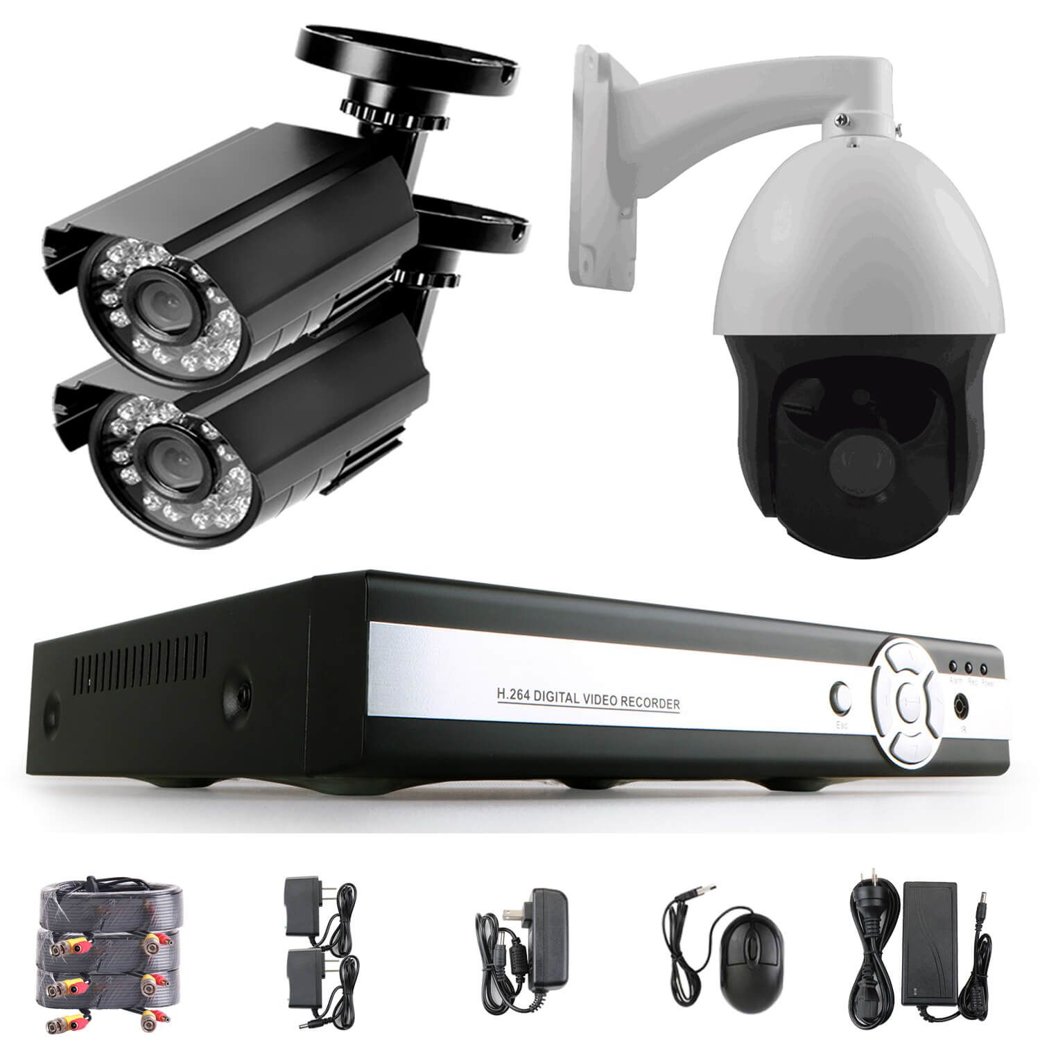 2018 10x Zoom Ptz 1080n 4ch 5 In 1 Mini Dvr Hdmi Security System For 2018 10x Zoom Ptz 1080n 4ch 5 In 1 Mini Dvr Hdmi Security System For Cctv Kit Camera From Magicvision2017 $319 6
