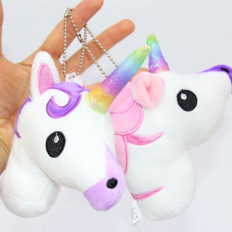 unicorno arcobaleno peluche