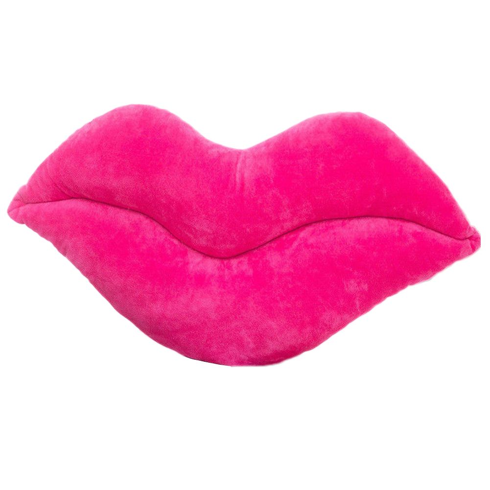 Soft Plush Sexy Large Lip Throw Pillow Waist Cushion Cute Bed